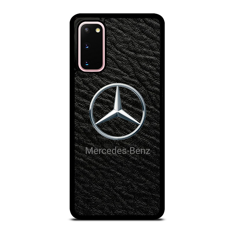 MERCEDES BENZ LOGO ON LEATHER Samsung Galaxy S20 Case Cover