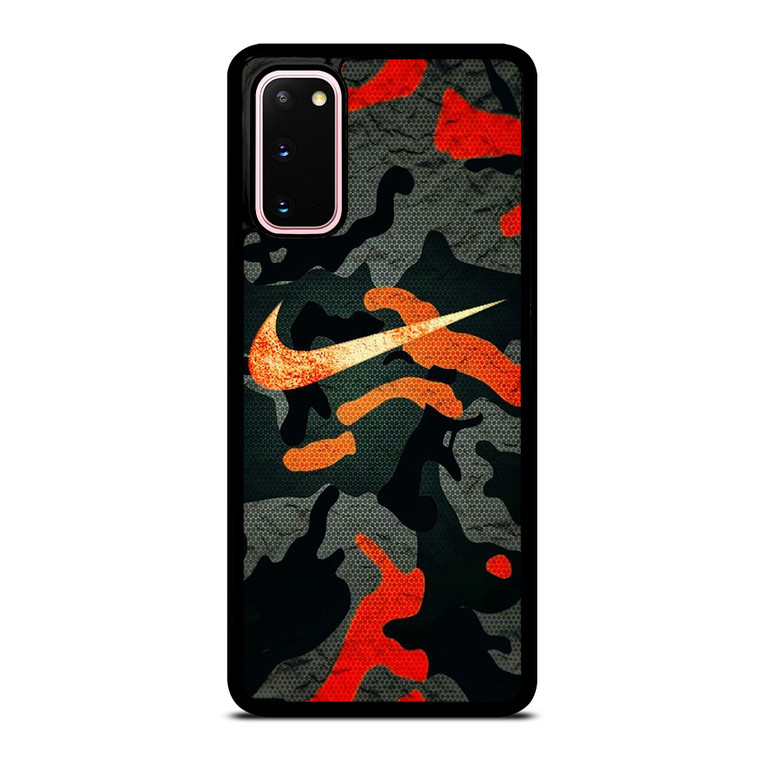 NIKE LOGO COLORFUL CAMO Samsung Galaxy S20 Case Cover