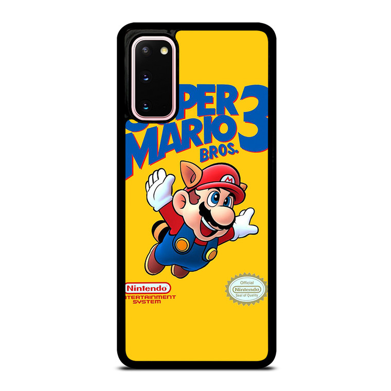 SUPER MARIO BROS 3 NES COVER RETRO Samsung Galaxy S20 Case Cover