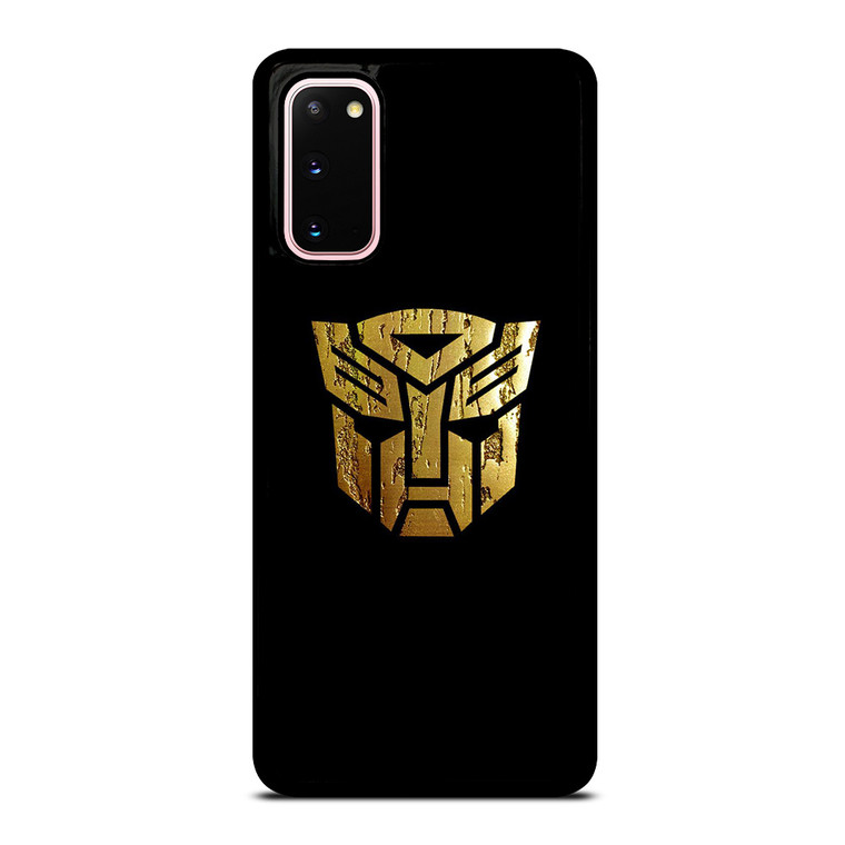 TRANSFORMERS AUTOBOT LOGO GOLD Samsung Galaxy S20 Case Cover