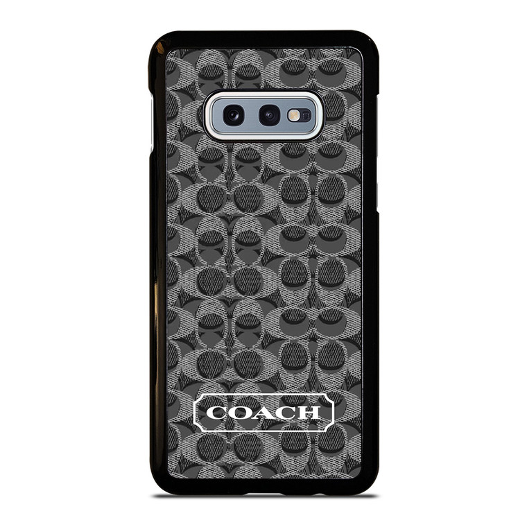 COACH NEW YORK LOGO PATTERN BLACK Samsung Galaxy S10e  Case Cover