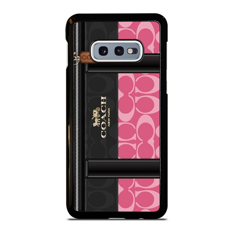 COACH NEW YORK LOGO PINK BAG Samsung Galaxy S10e  Case Cover