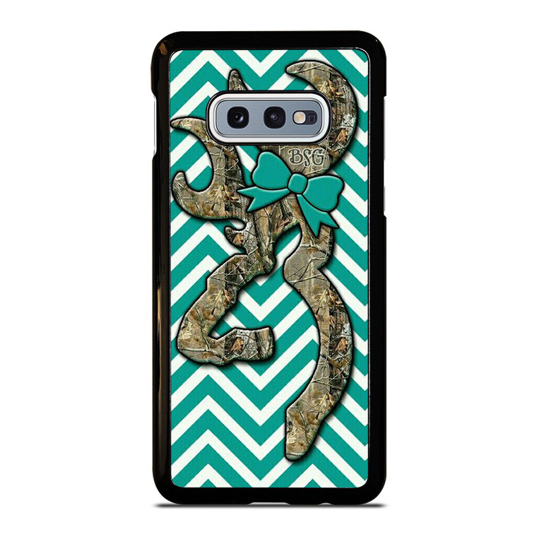 COUNTRY GAL CAMO BROWNING CHEVRON Samsung Galaxy S10e  Case Cover