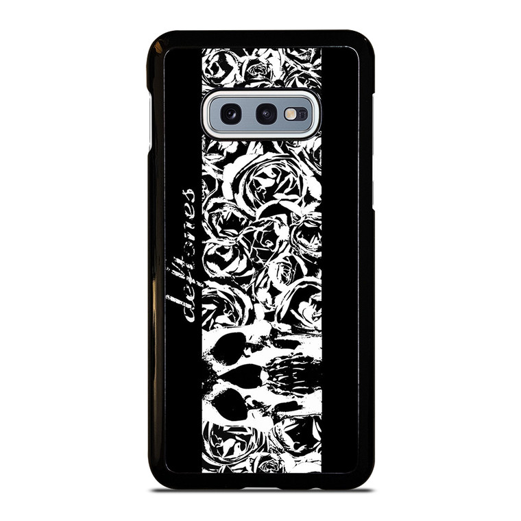 DEFTONES ROCK BAND LOGO SKULL ROSE Samsung Galaxy S10e  Case Cover