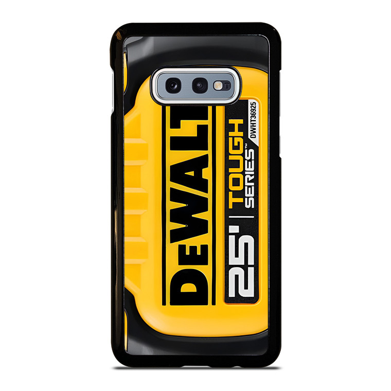 DEWALT TOOL LOGO TAPE MEASURE Samsung Galaxy S10e  Case Cover