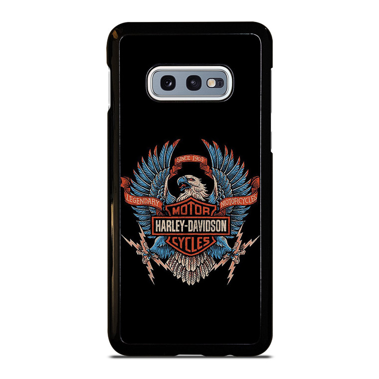 HARLEY DAVIDSON LEGENDARY MOTORCYCLES LOGO EAGLE Samsung Galaxy S10e  Case Cover