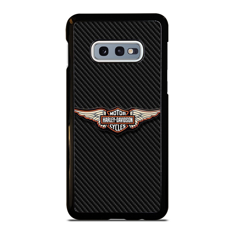 HARLEY DAVIDSON LOGO MOTORCYCLES COMPANY CARBON Samsung Galaxy S10e  Case Cover