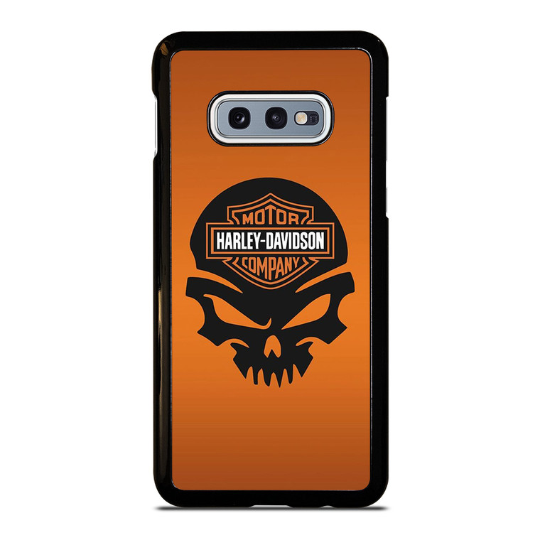 HARLEY DAVIDSON MOTORCYCLES COMPANY LOGO SKULL Samsung Galaxy S10e  Case Cover