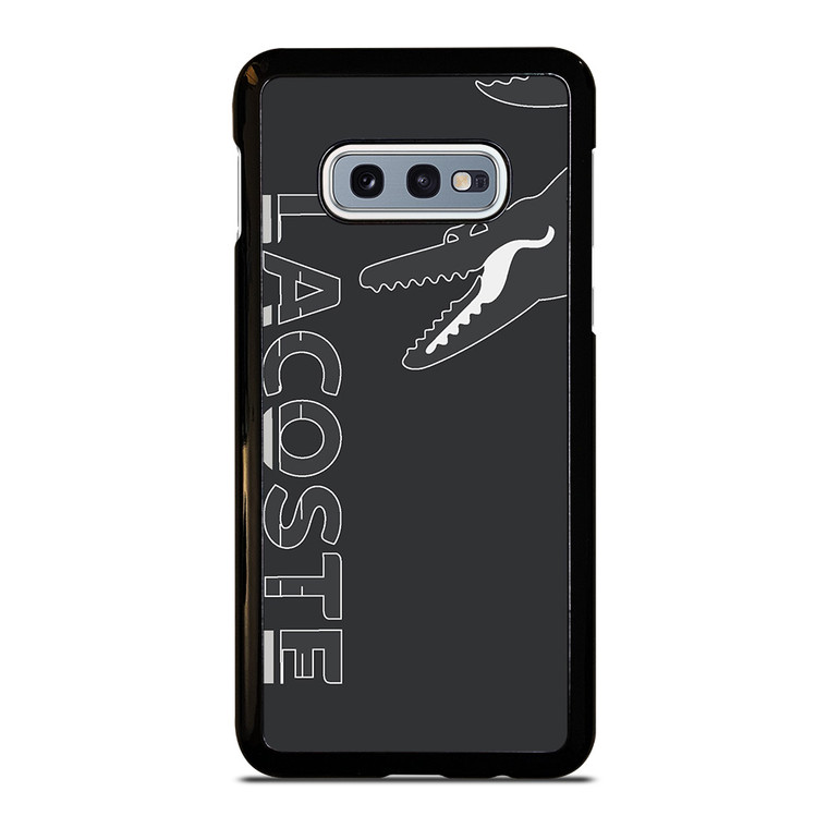 LACOSTE CROC LOGO GRAY ICON Samsung Galaxy S10e  Case Cover
