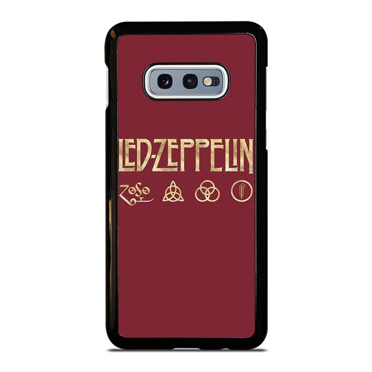 LED ZEPPELIN BAND LOGO Samsung Galaxy S10e  Case Cover