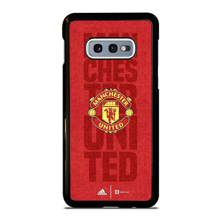 MANCHESTER UNITED FC FOOTBALL LOGO RED DEVILS ICON Samsung Galaxy S10e  Case Cover