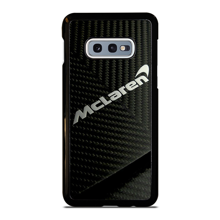 MCLAREN CAR LOGO CARBON Samsung Galaxy S10e  Case Cover