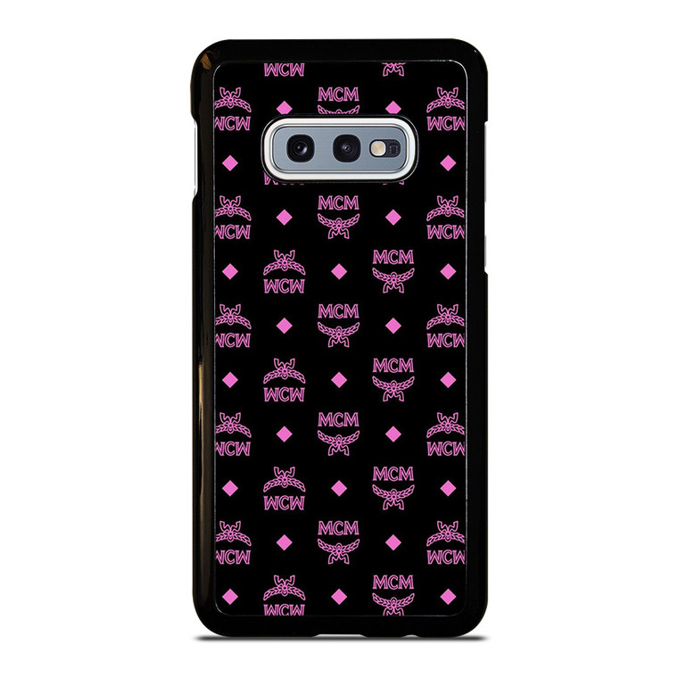 MCM WORLD LOGO BLACK PINK ICON Samsung Galaxy S10e  Case Cover