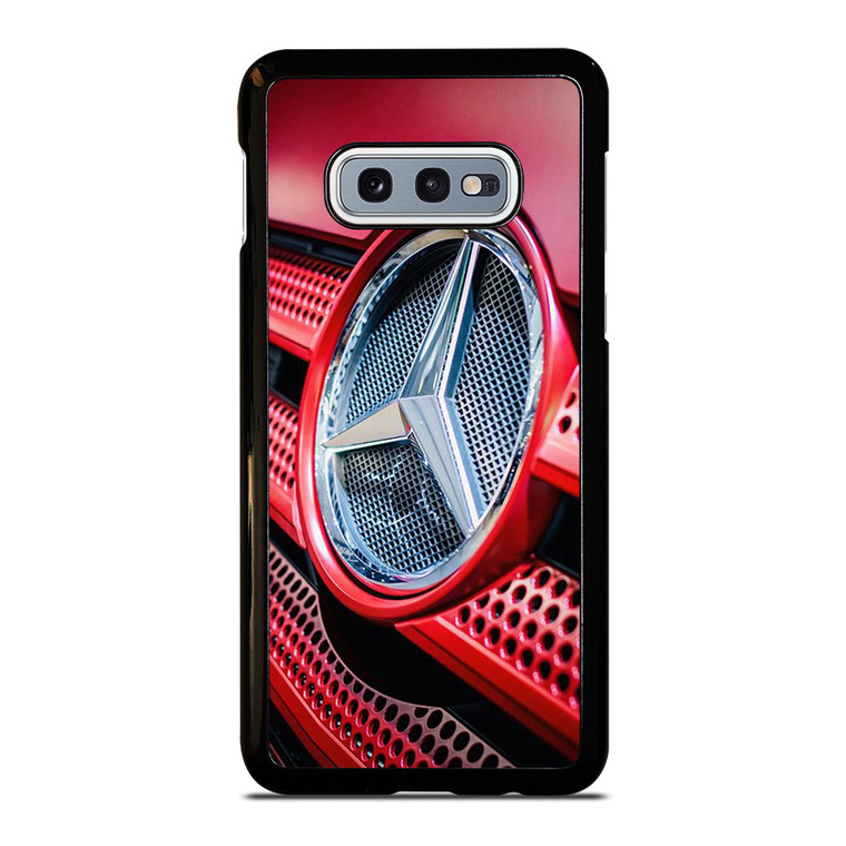 MERCEDES BENZ LOGO EMBLEM RED Samsung Galaxy S10e  Case Cover