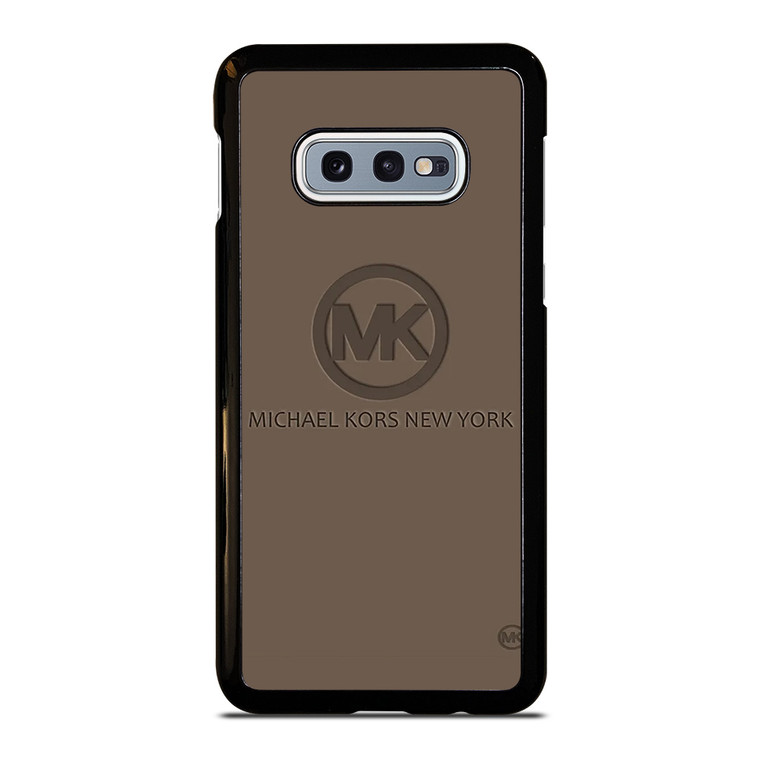 MICHAEL KORS NEW YORK LOGO BROWN Samsung Galaxy S10e  Case Cover