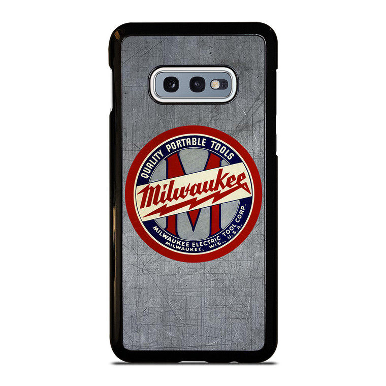 MILWAUKEE PORTABLE TOOL LOGO METAL ICON Samsung Galaxy S10e  Case Cover