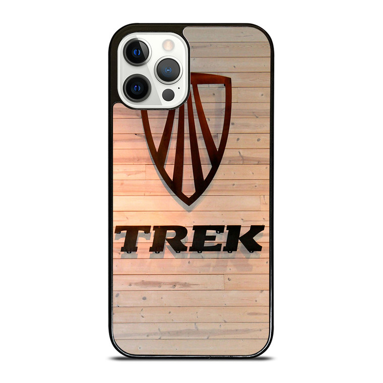 TREK BIKE WOODEN LOGO iPhone 12 Pro Case Cover