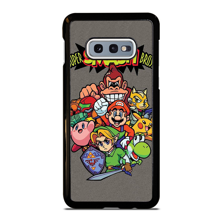 NINTENDO GAME CHARACTER SUPER SMASH BROSS AND FRIENDS Samsung Galaxy S10e  Case Cover