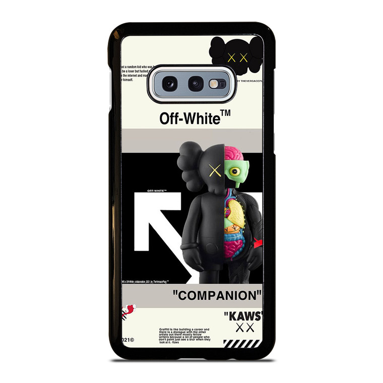 OFF WHITE KAWS COMPANION Samsung Galaxy S10e  Case Cover