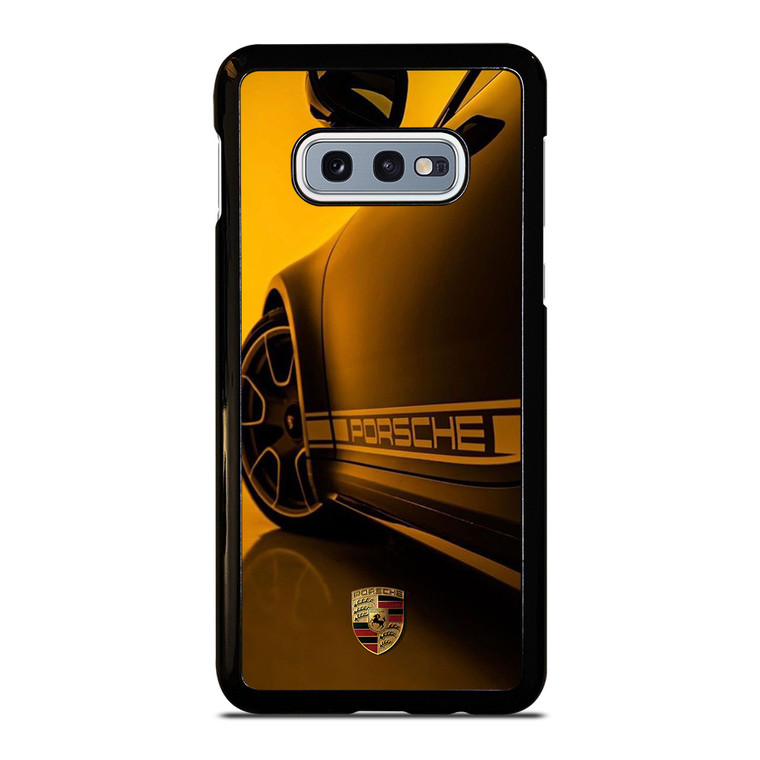 PORSCHE LOGO CAR YELOOW Samsung Galaxy S10e  Case Cover