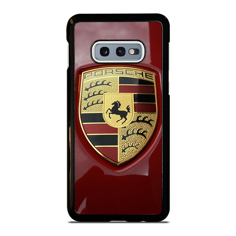 PORSCHE LOGO EMBLEM RED Samsung Galaxy S10e  Case Cover