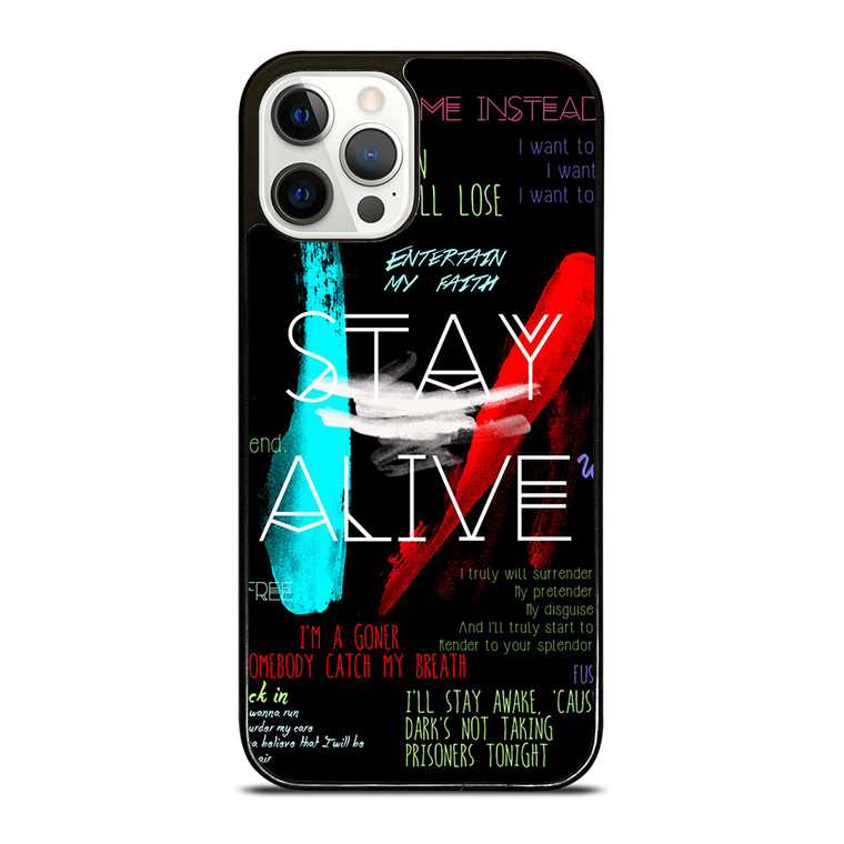 TWENTY ONE PILOTS STAY ALIVE iPhone 12 Pro Case Cover