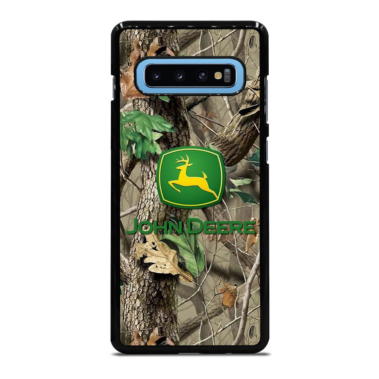 JOHN DEERE TRACTOR LOGO CAMO ICON Samsung Galaxy S10 Plus Case Cover