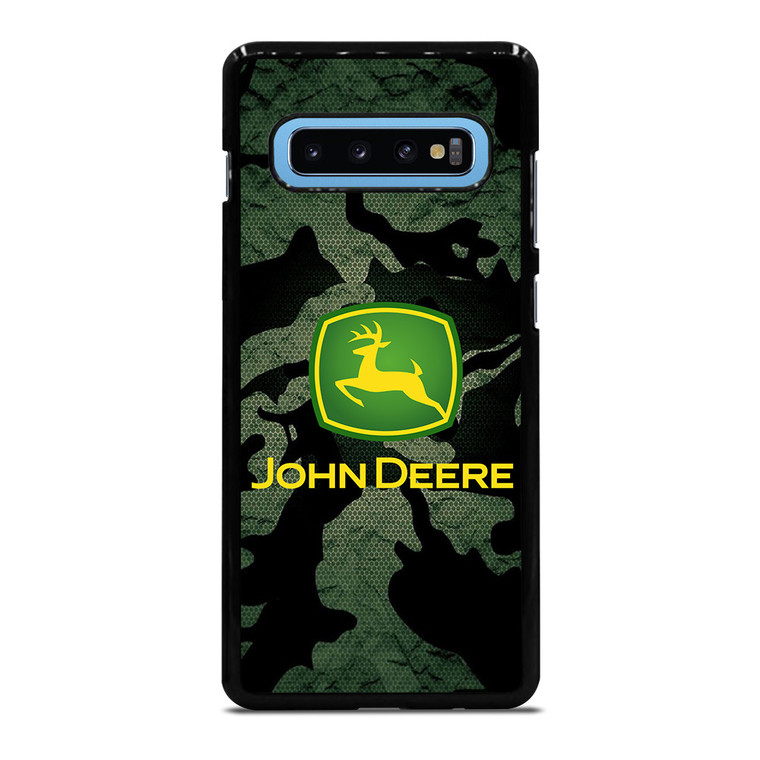 JOHN DEERE TRACTOR LOGO CAMO Samsung Galaxy S10 Plus Case Cover