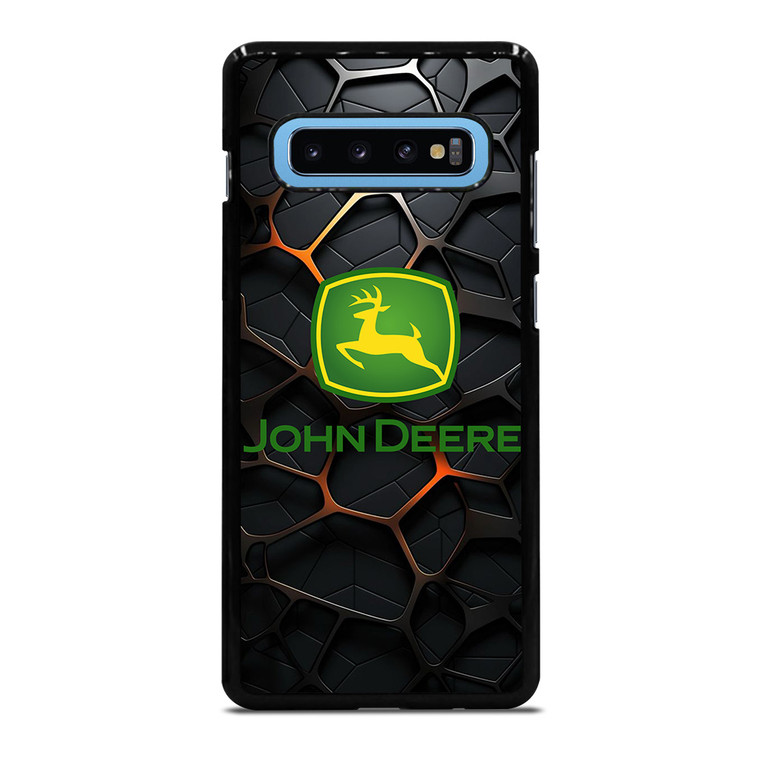 JOHN DEERE TRACTOR LOGO STEEL EMBLEM Samsung Galaxy S10 Plus Case Cover