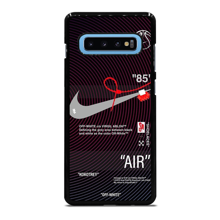 KOKOTREY NIKE AIR JORDAN OFF WHITE Samsung Galaxy S10 Plus Case Cover