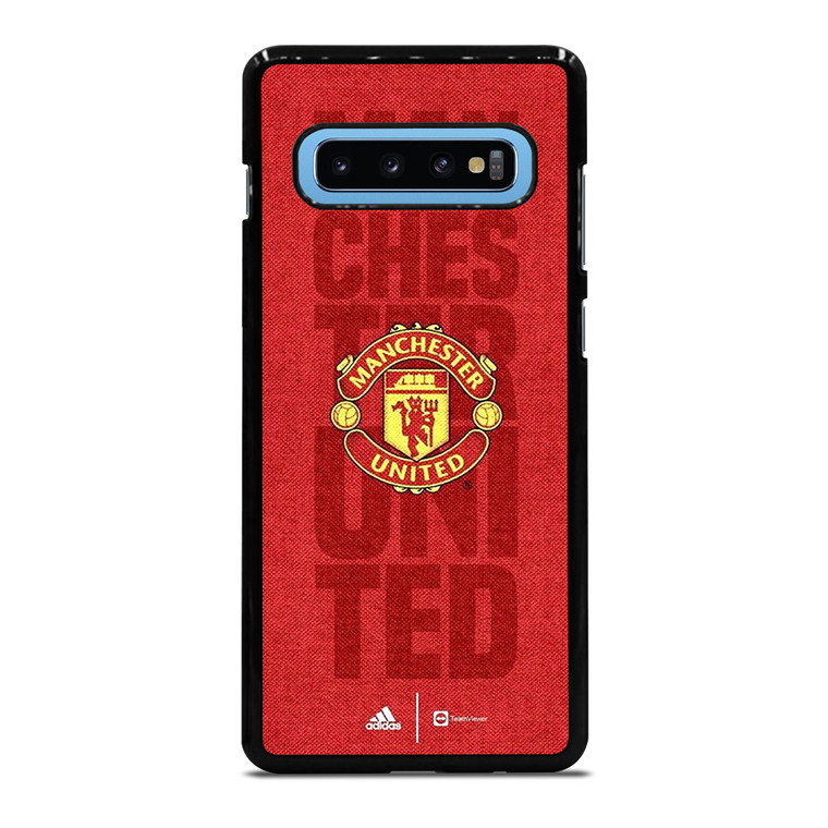 MANCHESTER UNITED FC FOOTBALL LOGO RED DEVILS ICON Samsung Galaxy S10 Plus Case Cover