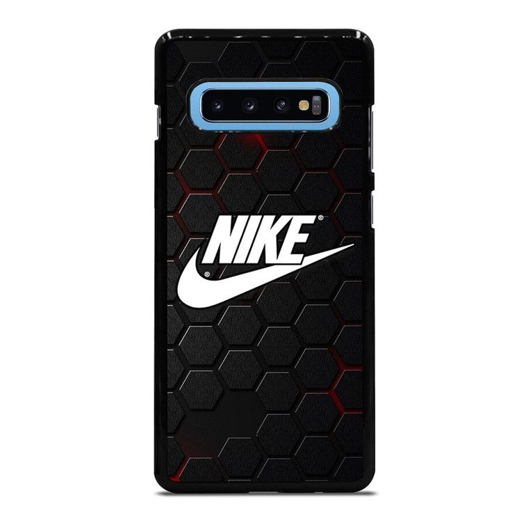 NIKE LOGO HEXAGONAL METAL Samsung Galaxy S10 Plus Case Cover