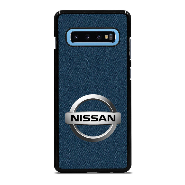 NISSAN CAR LOGO DENIM Samsung Galaxy S10 Plus Case Cover