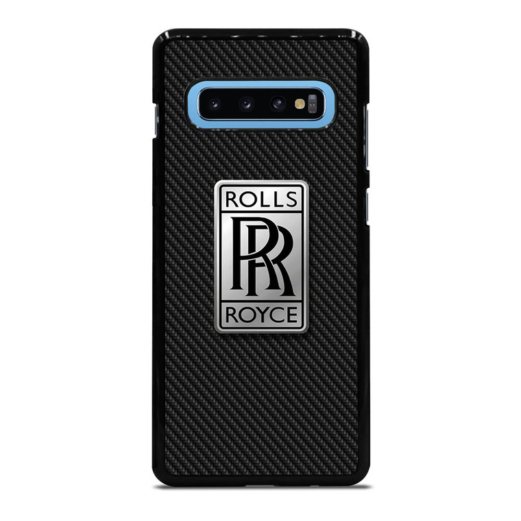 ROLLS ROYCE CAR LOGO CARBON Samsung Galaxy S10 Plus Case Cover