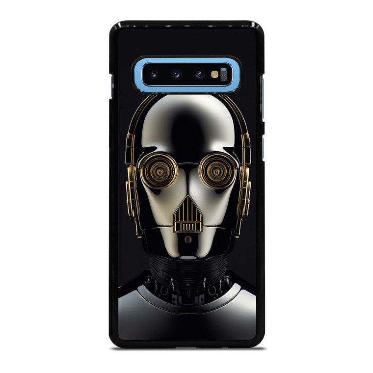 STAR WARS DROID C-3PO FACE Samsung Galaxy S10 Plus Case Cover