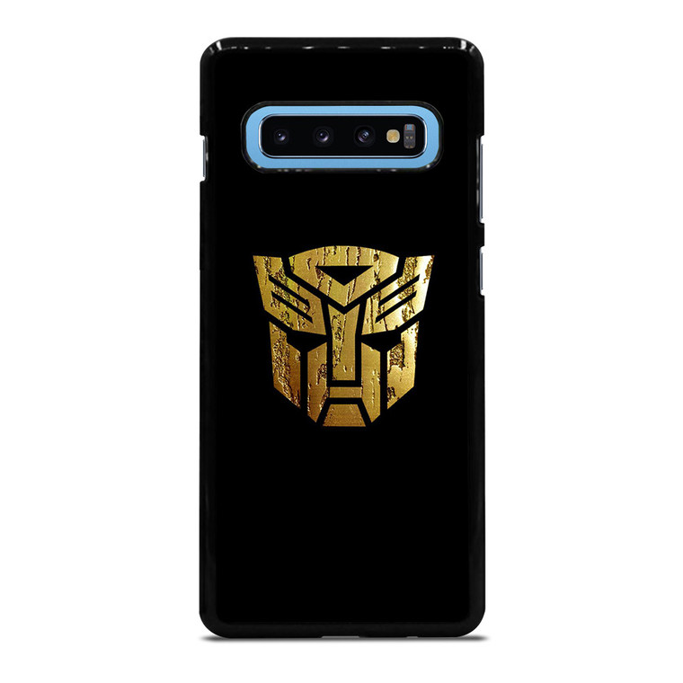 TRANSFORMERS AUTOBOT LOGO GOLD Samsung Galaxy S10 Plus Case Cover