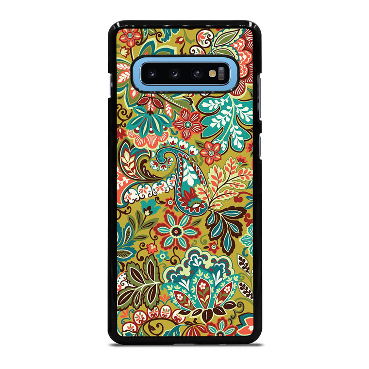 VERA BRADLEY FLOWER PATTERN Samsung Galaxy S10 Plus Case Cover