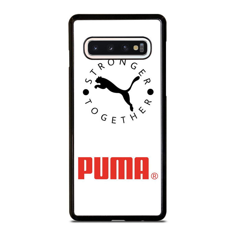 PUMA STRONGER TOGETHER Samsung Galaxy S10 Case Cover