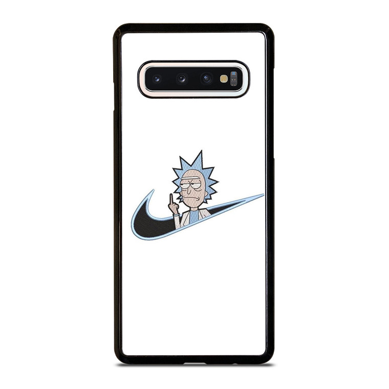 RICK AND MORTY NIKE LOGO Samsung Galaxy S10 Case Cover
