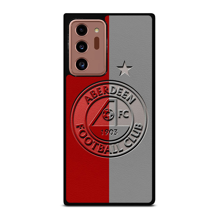 ABERDEEN FC LOGO SCOTLAND FOOTBALL CLUB ICON Samsung Galaxy Note 20 Ultra Case Cover