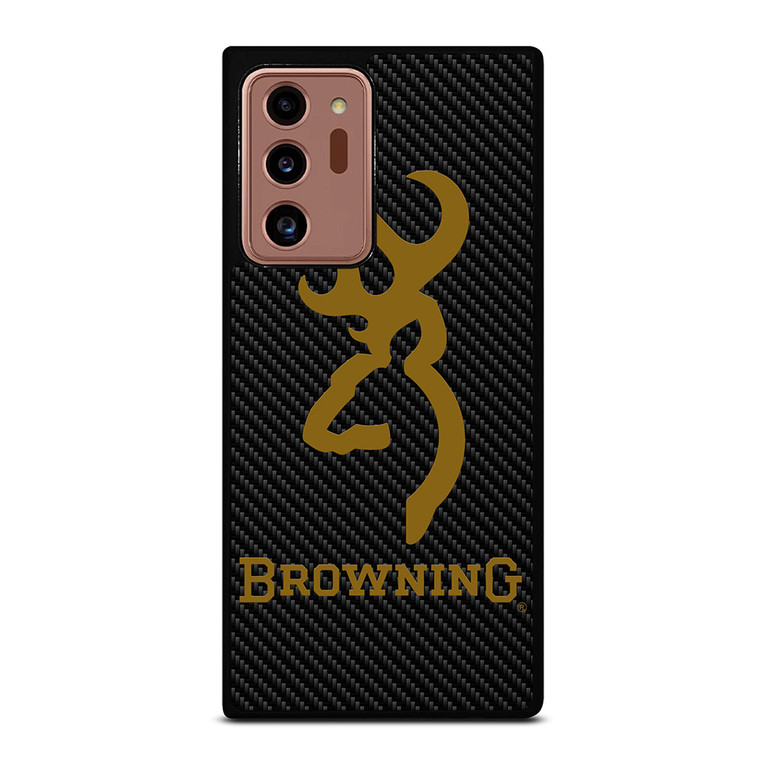 BROWNING LOGO CARBON Samsung Galaxy Note 20 Ultra Case Cover