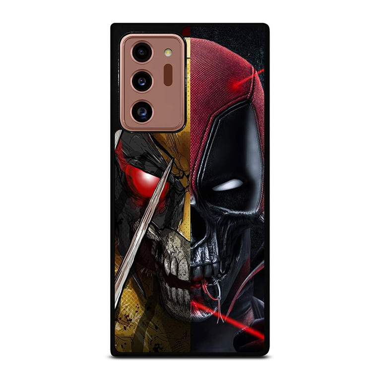 DEADPOOL X WOLVERINE SKULL ICON Samsung Galaxy Note 20 Ultra Case Cover