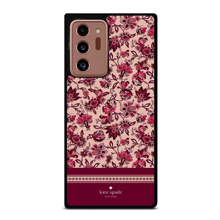 KATE SPADE NEW YORK RED FLORAL Samsung Galaxy Note 20 Ultra Case Cover