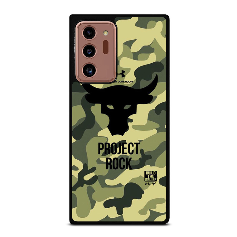 UNDER ARMOUR LOGO PROJECT ROCK CAMO Samsung Galaxy Note 20 Ultra Case Cover