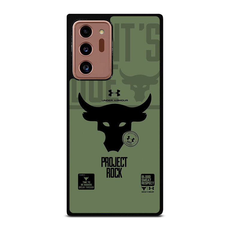 UNDER ARMOUR LOGO PROJECT ROCK Samsung Galaxy Note 20 Ultra Case Cover