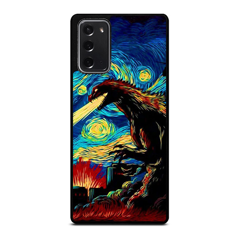 GODZILLA VAN GOGH ART Samsung Galaxy Note 20 Case Cover