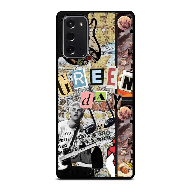 GREEN DAY BAND ART COLLAGE Samsung Galaxy Note 20 Case Cover