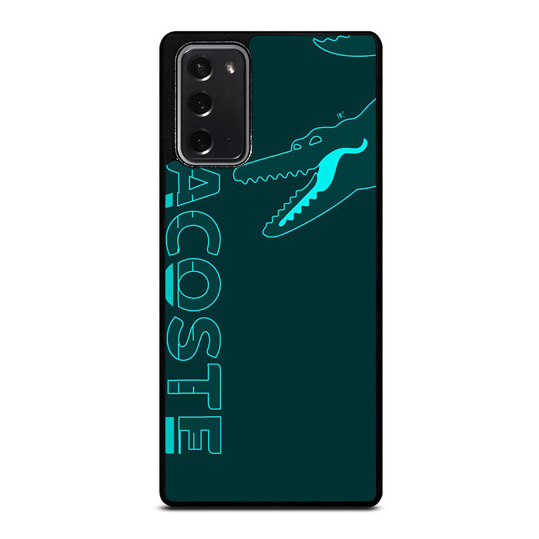 LACOSTE CROC LOGO GREEN Samsung Galaxy Note 20 Case Cover