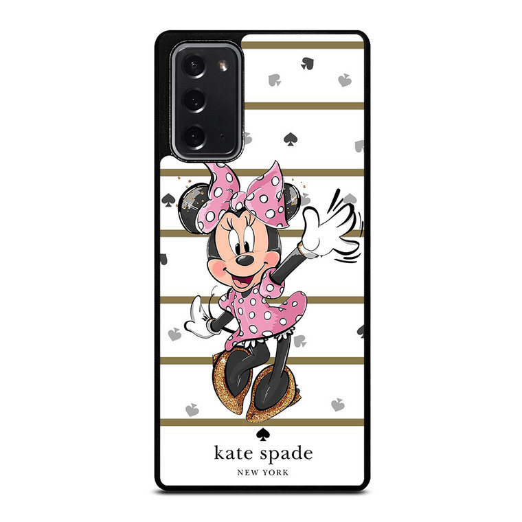 MINNIE MOUSE DISNEY KATE SPADE NEW YORK LOGO Samsung Galaxy Note 20 Case Cover