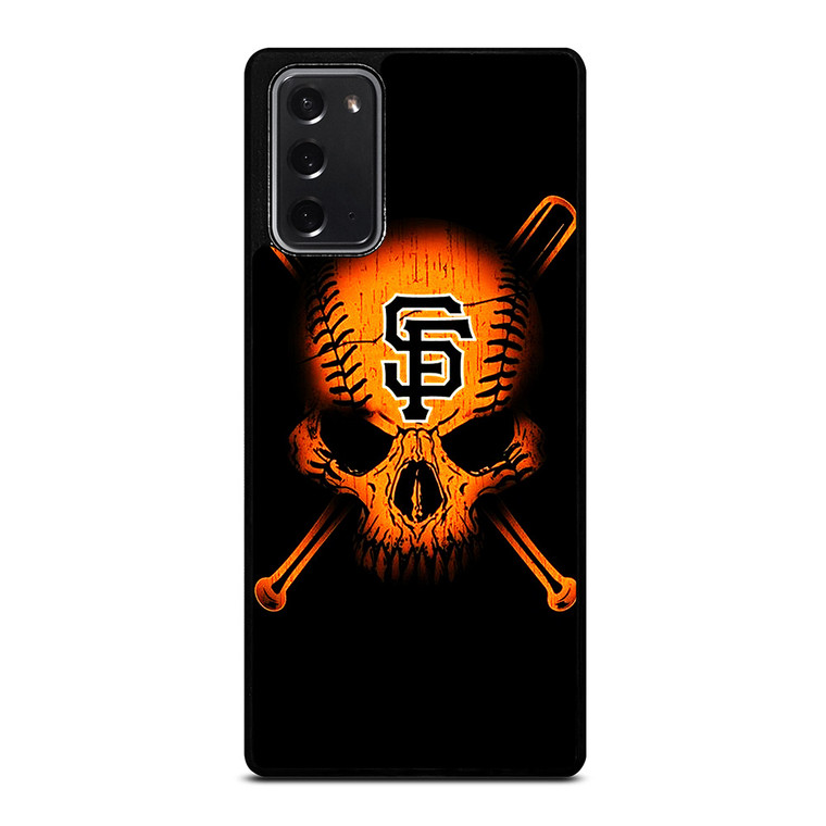 SAN FRANCISCO GIANTS LOGO BASEBALL SKULL Samsung Galaxy Note 20 Case Cover